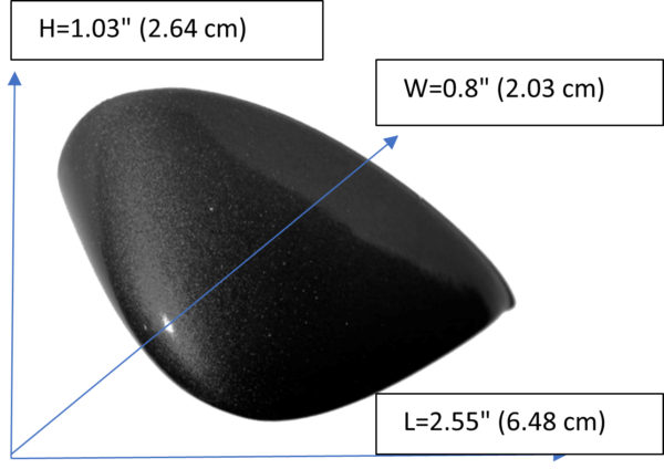 Aquahance Pods size and dimensions